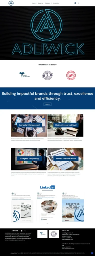 adliwick-Website Design and Development